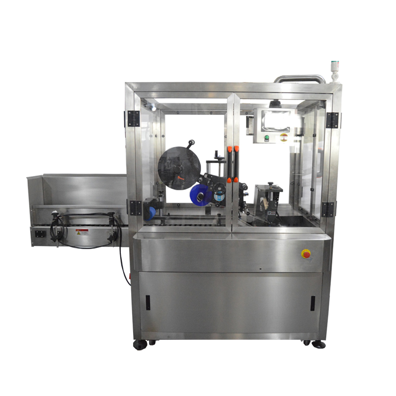 Etiquetadora automàtica de tubs per a tub tou buit