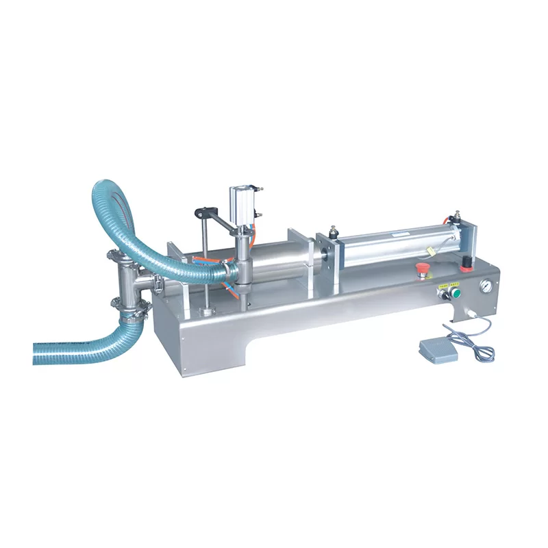 Màquina d'ompliment de pistons líquids semiautomàtics